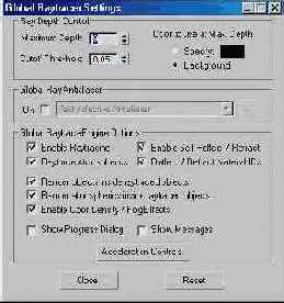 
Max Default Scanline A-Buffer (  )