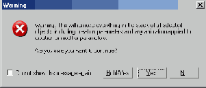   Warning...