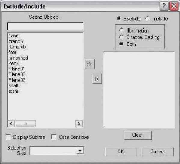    Exclude/Include...