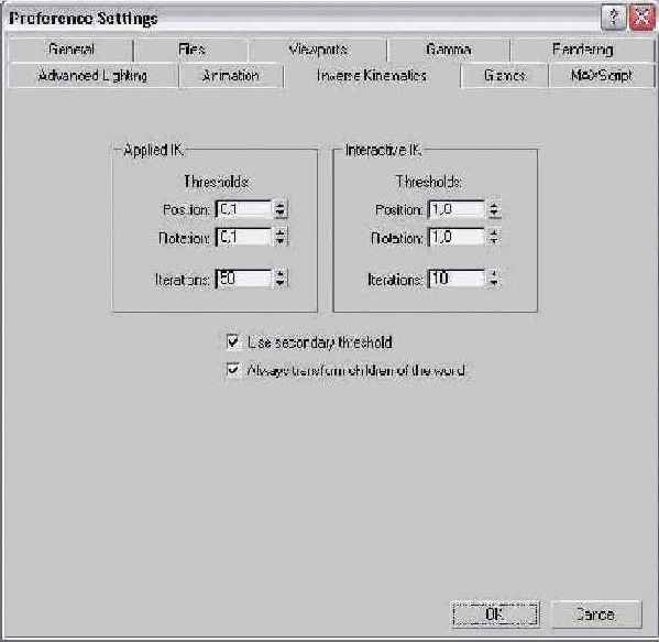  Inverse Kinematics...