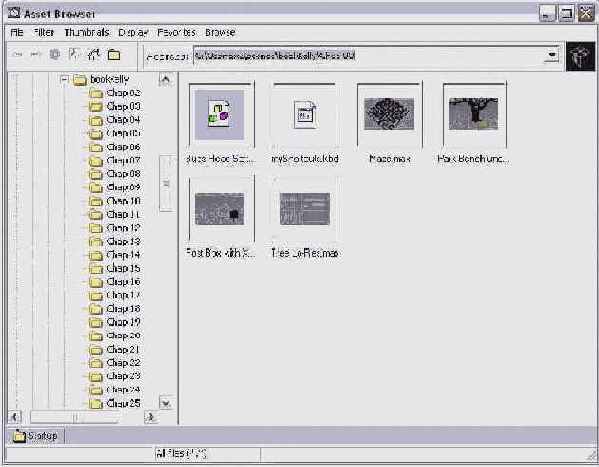   Asset Browser...